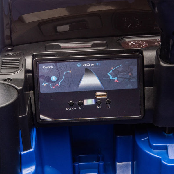 English Elm Licensed Dodge Ram 3500 Kids Electric Ride on Truck with Remote Suspension Bluetooth W1578P346249