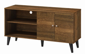 English Elm Amidon Mid-Century Modern Tv Stand For Tvs Up To 47.3" - Stylish Storage & Sleek Design In Brown B2735P297794