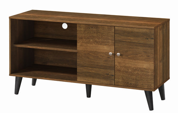 English Elm Amidon Mid-Century Modern Tv Stand For Tvs Up To 47.3" - Stylish Storage & Sleek Design In Brown B2735P297794