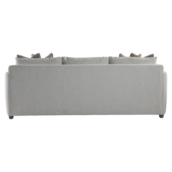 Bernhardt Bernhardt Rory Sofa In Portobello Fabric — Deep Feather-Down Cushions, Angled Panels, Made-To-Order P7857A