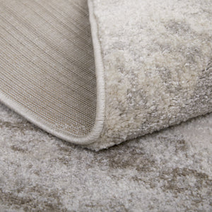 Feizy Rugs Vancouver Collection Rug: Stylish, Durable Polypropylene Blend With Abstract Patterns For Modern Homes Tan,Brown,Ivory Polypropylene,Polyester Vnr39nrfbgebrnf05