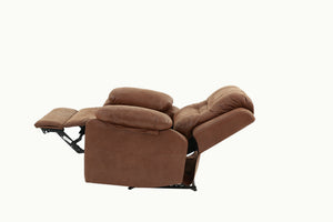English Elm Modern Leatherette Power Recliner with Usb Port Plush Arms for Living Room Comfort B011P467870