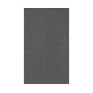 English Elm Trexm Farmhouse Six Seat Dining Set Oak Veneer Distressed Table Upholstered Chairs Gray ST000153AAE