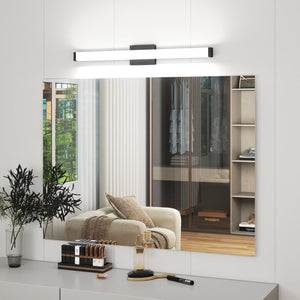 English Elm Bathroom Vanity Light Black - 33" Modern Led Light For Bright, Energy-Efficient Bathroom Illumination W2312P374951