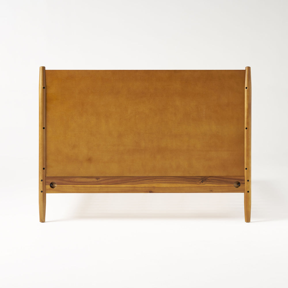 English Elm Christopher Knight Home® - Cohron Solid Wood Platform Bed - Modern Cal King Bed In Hand-Finished Acacia For Lasting Comfort 67062.00-CK-H_67062.00-CK-P