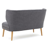 Christopher Knight Home® - Noble House - Desdemona Mid-Century Modern Fabric Settee