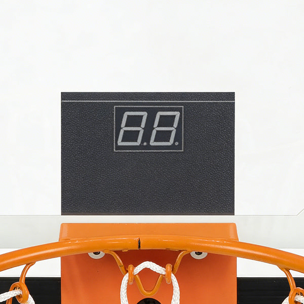 English Elm Mini Indoor Basketball Hoop with Electronic Scoreboard for Bedroom or Dorm Room Play W3087P376257