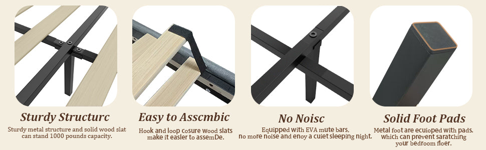 English Elm King LED Linen Platform Bed with Headboard Storage, 2 Drawers, Fast Charging & Mood Lights W1550P190363