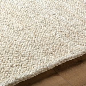 Surya Artesia Handmade 2' X 3' Jute Rug - Elegant, Textured Accent For Living Room Or Bedroom Decor Ivory Jute Aea2300-23