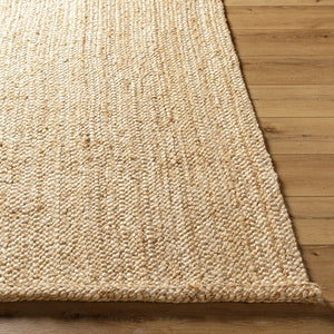 Surya Artesia Handwoven Jute Flatweave Area Rug Natural Fiber Bohemian Living Room Floor Accent 3' x 10' Runner AEA2302-310