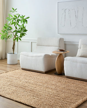 Surya Artesia Handmade 2' X 3' Jute Rug - Elegant, Textured Accent For Living Room Or Bedroom Decor Beige Jute Aea2302-912