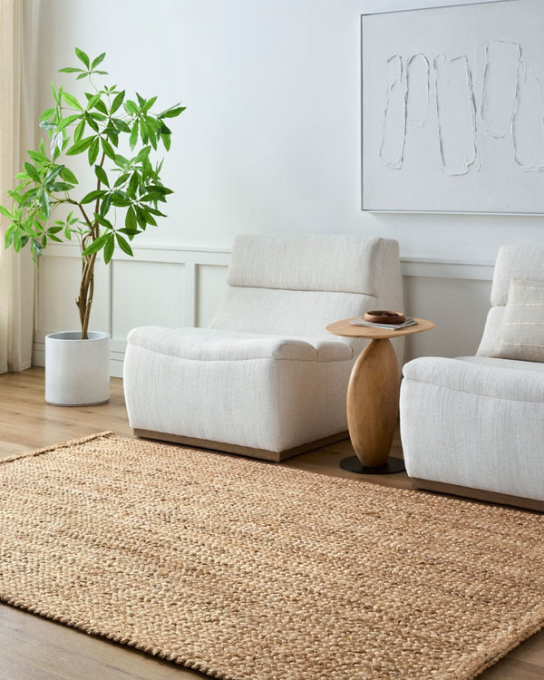 Surya Artesia Handmade 2' X 3' Jute Rug - Elegant, Textured Accent For Living Room Or Bedroom Decor Beige Jute Aea2302-912