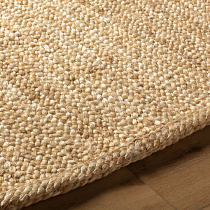 Surya Artesia Handwoven Jute Flatweave Area Rug Natural Fiber Bohemian Living Room Floor Accent 3' x 10' Runner AEA2302-310