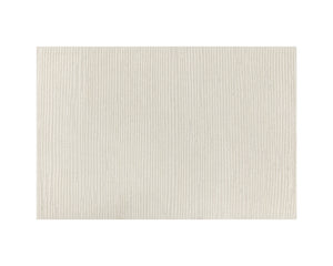 Sunpan Deva Hand-Woven Wool Rug - Artisan Crafted in Elegant Ivory and Beige, Unique Texture & Softness Ivory