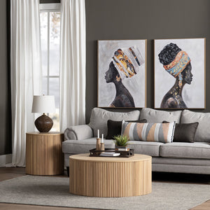 Crestview Collection Nala Stunning Wall Decor By Crestview - Elegant China Artwork To Enhance Your Home Aesthetics   Cvtop3506