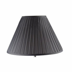 English Elm 27.5" Ceramic Finish Table Lamp with Linen Shade, Silver & Espresso Accents, UL Listed, 27.5" B072116115