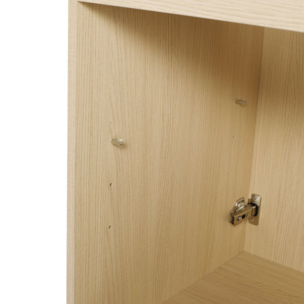English Elm 30" Modern Freestanding Bathroom Vanity with Thick White Resin Sink, Soft-Close Doors & Adjustable Shelf (Durable) W999P239160