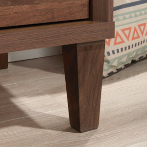 English Elm 4-Drawer Chest In Warm Brown Finish – Stylish Storage Solution For Bedroom Or Guest Space, Easy Setup! B356P402806