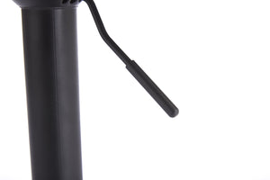 English Elm Chrome Velvet Swivel Bar Stool Set of 2 — Height Adjustable, 360° Rotating Footrest, Red Upholstery W1249P253969