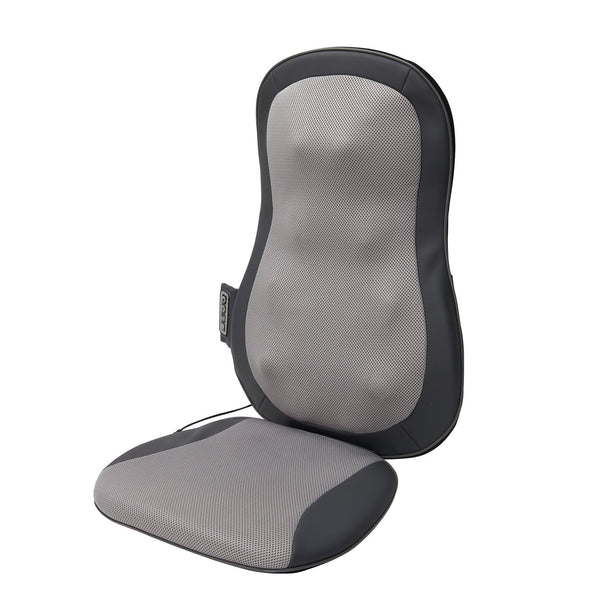English Elm Massage Cushion with 3d Shiatsu Kneading Heat Pad for Office Chair or Car Seat W2297P224287