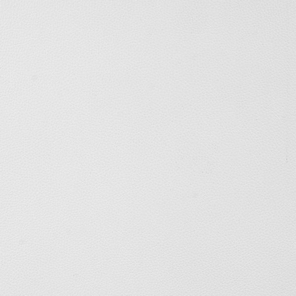 English Elm Orlen 26" Swivel Bar Stool in White Faux Leather with Silver Metal Base, 360° Comfort & Durable B2736P268623