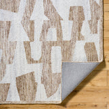 Andes AED-2302 9' x 12' Handmade Rug AED2302-912  Light Silver, Ash, Warm Grey, Prairie Dust Surya