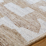 Andes AED-2302 9' x 12' Handmade Rug AED2302-912  Light Silver, Ash, Warm Grey, Prairie Dust Surya