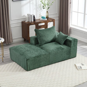 English Elm United Memory Foam 2-Seater Couch - Soft Chenille, No Assembly, Compact Design For Small Spaces W1568P222614-GIGA