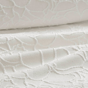 English Elm 3PCS King Bedspread Set - 120"x108" Lightweight Cotton-Blend Coverlet with 2 King Shams, Breathable B035P341101