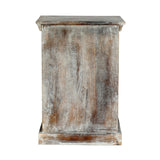 Christopher Knight Home® - Noble House - Tijeras Handcrafted Boho Mango Wood Nightstand, Distressed White