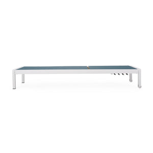 English Elm Christopher Knight Home® - Cape Coral Chaise Lounge - Adjustable Outdoor Lounger With Wheels, Breathable Mesh, And Durability 57592.00BLUMP2