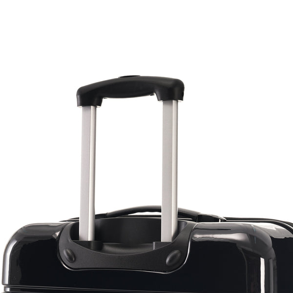 English Elm Hardshell Polycarbonate 3 Piece Luggage Set Spinner Wheels Tsa Lock Expandable Travel Black Multi N732P184448B