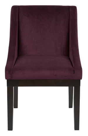 OSP Home Furnishings Monarch Dining Chair Port Velvet