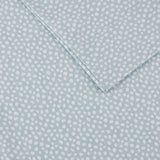 True North by Sleep Philosophy Cozy Flannel Casual Printed Sheet Set TN20-0363 Aqua Dots