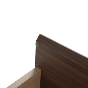 English Elm 36" Wall Mount Bathroom Vanity With High-Quality Ceramic Sink & Soft-Close Drawers For Storage W999S00143