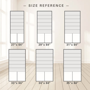 English Elm 1Pc Total Blackout Cordless Roman Shade – 34X64" Elegant Window Treatment For Privacy & Style B035P341212