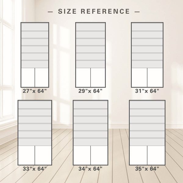 English Elm 1Pc Total Blackout Cordless Roman Shade – 34X64" Elegant Window Treatment For Privacy & Style B035P341212