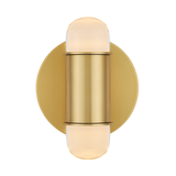 Capsule Brass Wall Sconce