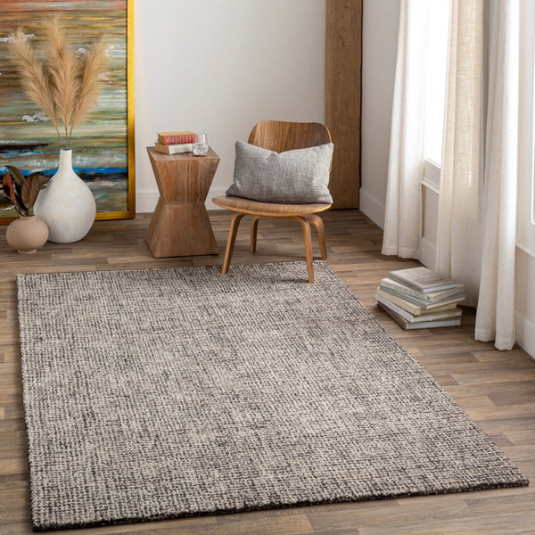 Surya Aiden Handmade 2' X 3' Wool Rug – Modern, Durable, And Stylish Area Rug For Living Room Or Bedroom Ink Blue Wool Aen1002-268