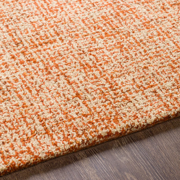Surya Aiden Handmade 2' X 3' Wool Rug – Modern, Durable, And Stylish Area Rug For Living Room Or Bedroom Orange Wool Aen1003-23