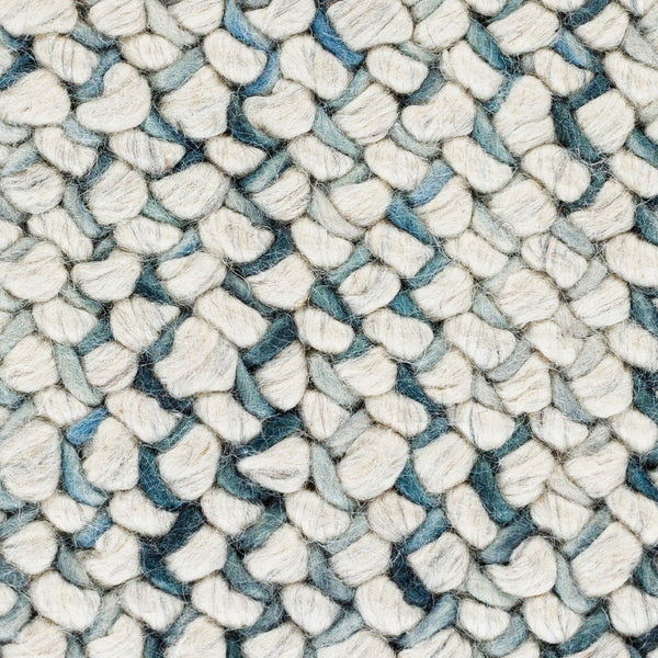 Surya Avera 2' X 3' Handmade Scandinavian Modern Rug - Luxurious Viscose And Wool Blend, Easy Care! Beige Wool,Viscose Aer1001-23