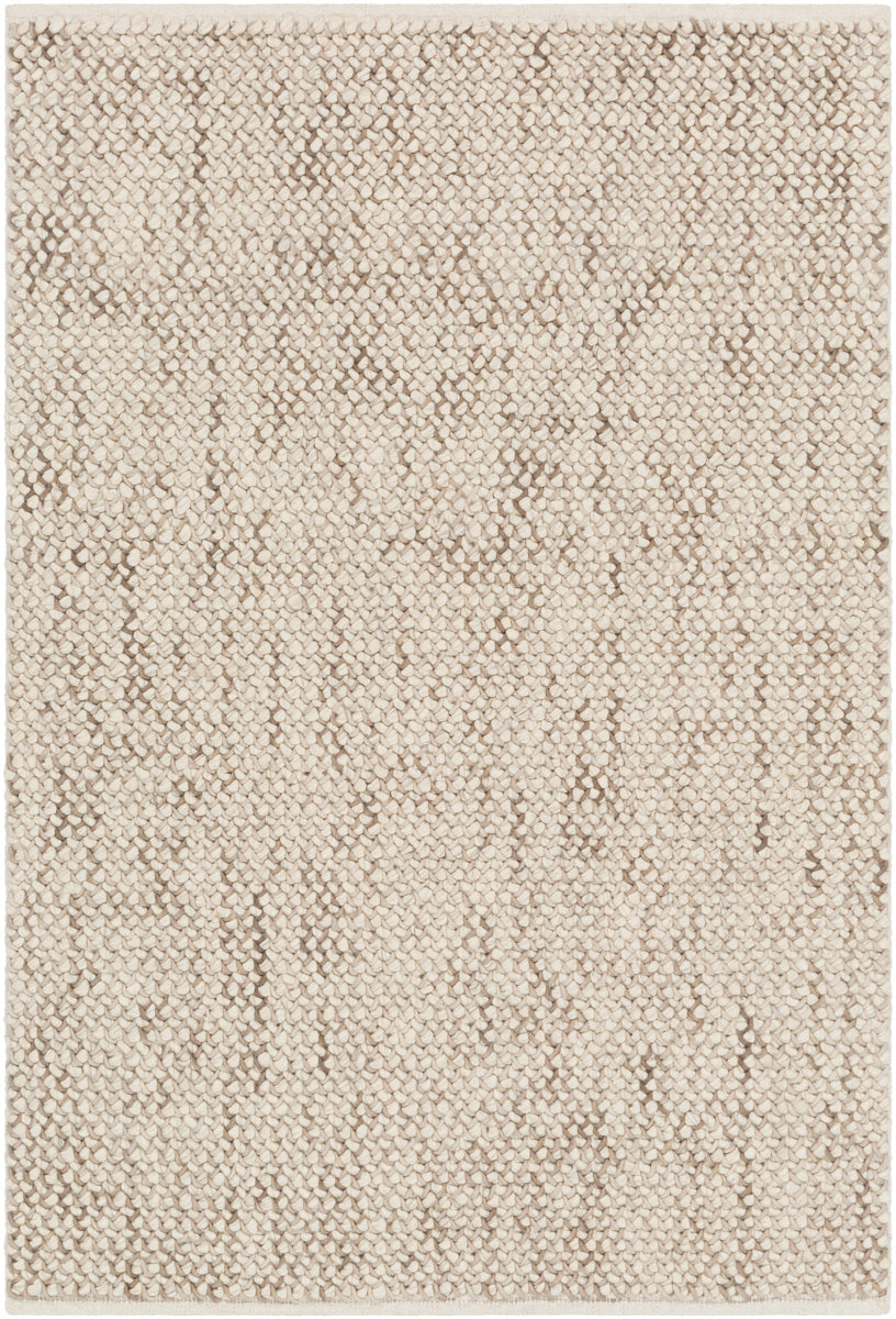 Avera AER-1002 5' x 7'6" Handmade Rug AER1002-576  Taupe, Ivory Surya