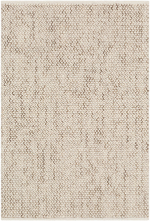 Avera AER-1002 5' x 7'6" Handmade Rug AER1002-576  Taupe, Ivory Surya