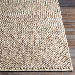Avera AER-1002 5' x 7'6" Handmade Rug AER1002-576  Taupe, Ivory Surya