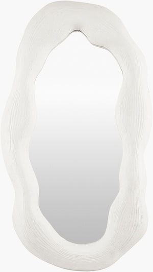 Surya Aerin Tall Rectangular Wall Mirror Coastal Traditional Entryway Living Room Accent AERI002-5128