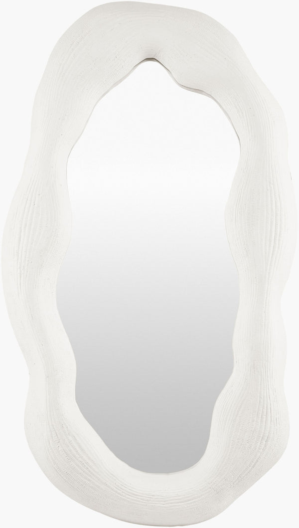 Surya Aerin Tall Rectangular Wall Mirror Coastal Traditional Entryway Living Room Accent AERI002-5128
