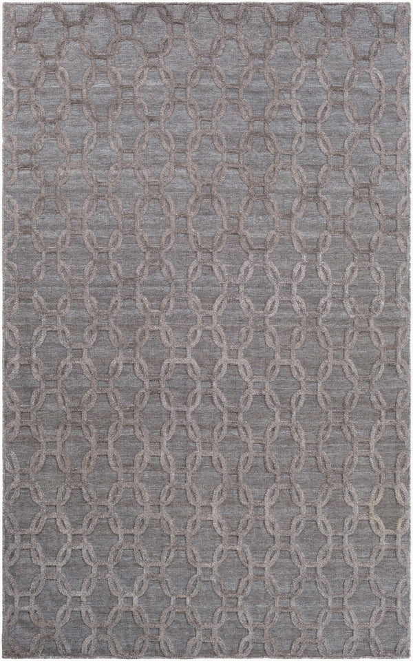 Surya Arete Hand Knotted Geometric Area Rug Viscose Blend Low Pile Entryway Accent AET1002-23