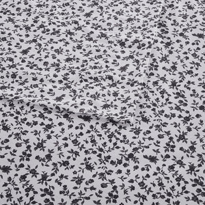 JLA Home Intelligent Design - Sheet Ultra-soft microfiber printed sheet set — bold, benzoyl peroxide–resistant, wrinkle-free, deep-pocket comfort for year-round use 102 L x 90 W x 0.13H ID20-2220