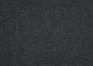 English Elm 1Pc Button-Tufted Dark Gray Accent Chair With Foam Cushion For Elegant Living Room & Office Decor B011P287708