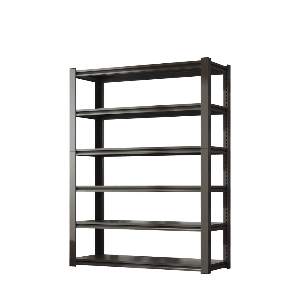 English Elm 82"H 6-Tier Metal Shelves - 2400LB Heavy Duty Adjustable Garage Rack, Easy Tool-Free Assembly, Versatile Storage T2398P252494